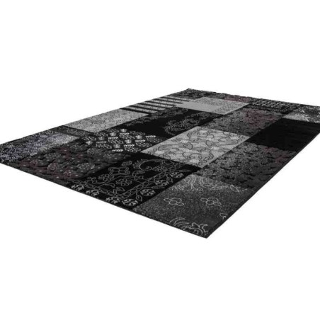 tappeto patchwork Turkey Samsun nero