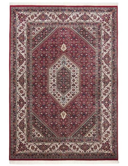 tappeto Meraj Silk Bidjar Cl. 562 rosso crema