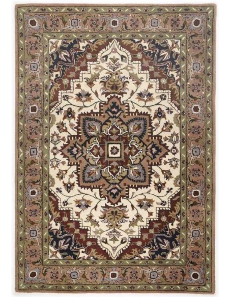 tappeto Royal Heriz Heriz 571 crema marrone