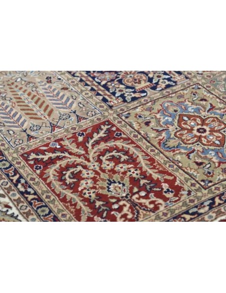 tappeto Sirsa Silk Bakt. N 562 rosso crema