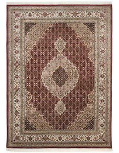 tappeto Sirsa Silk Tabriz Ma 562 rosso crema 2
