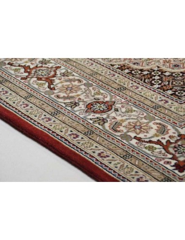 tappeto Sirsa Silk Tabriz Ma 562 rosso crema