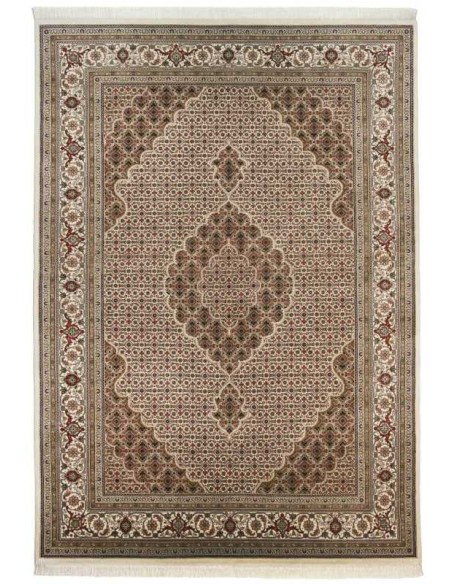 tappeto Sirsa Silk Tabriz Ma 573 crema crema