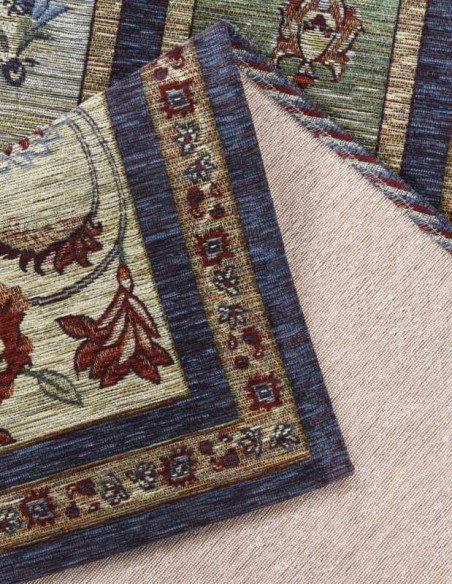tappeto Carlucci Peri 700 blu