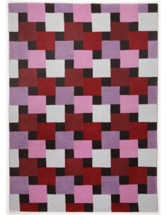 tappeto Como FE 6831 253 rosa multi