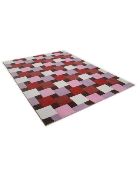 tappeto Como FE 6831 253 rosa multi