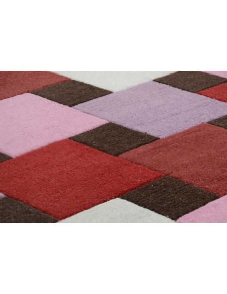 tappeto Como FE 6831 253 rosa multi