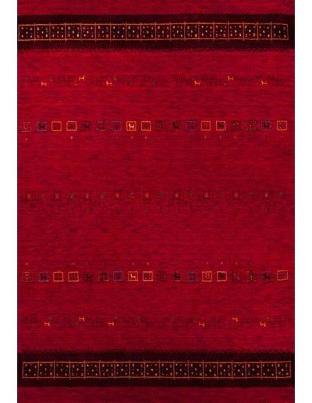tappeto Lori Dream oro 1539 200 rosso
