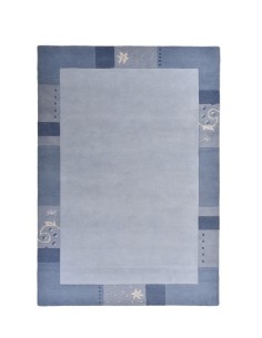 tappeto Royal Ganges 991 706 blu chiaro