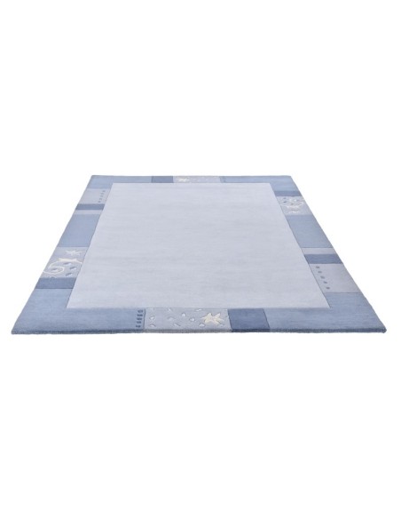 tappeto Royal Ganges 991 706 blu chiaro
