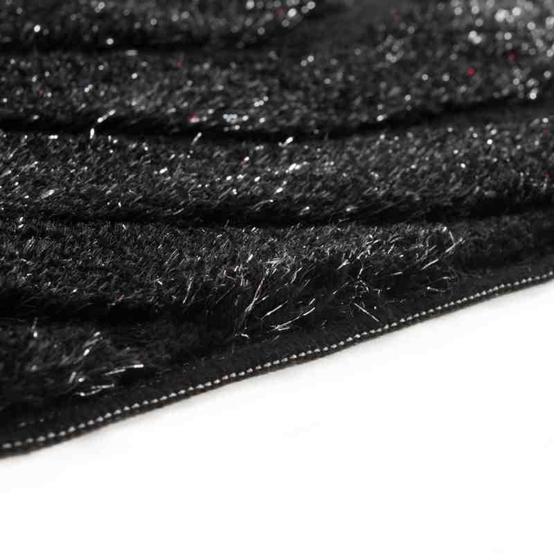 tappeto geometrico Whirl 935s nero