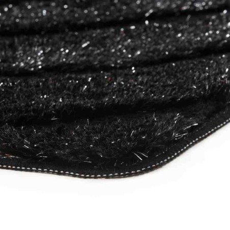 tappeto geometrico Whirl 935s nero