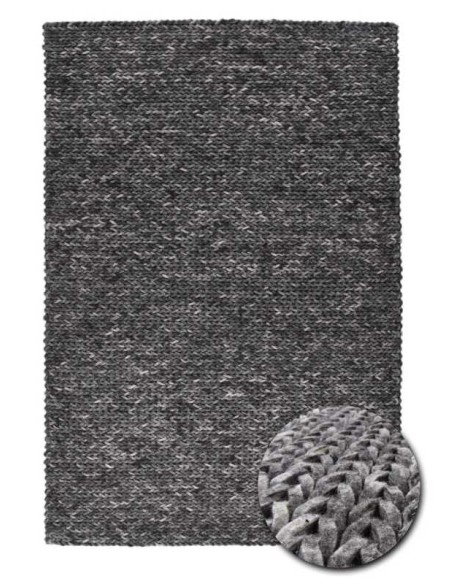 tappeto Arlberg 3619 130 naturale dk. grigio