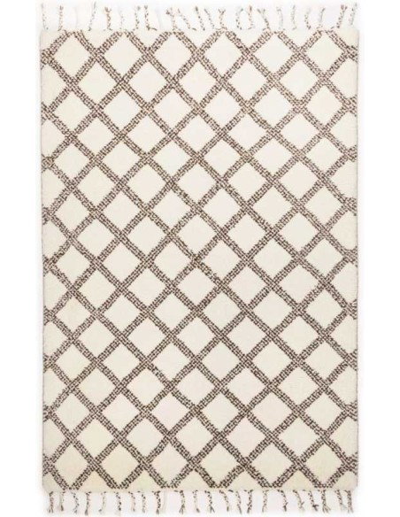 tappeto MARMOUCHA 05 615 nero bianco