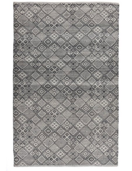 tappeto Molde 14005 615 nero bianco