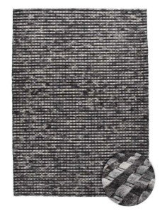 tappeto Tauern 3735 130 naturale dk. grigio