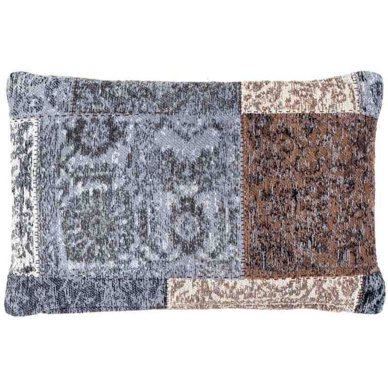 tappeto e cuscino patchwork Symphony 160 marrone tappeto e cuscino omaggio