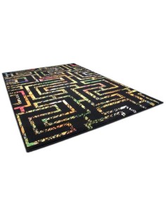 tappeto Happy Color 4442 600 nero 2