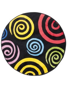 tappeto Happy Color 560 600 nero