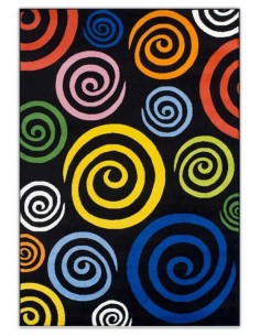 tappeto Happy Color 560 600 nero 2