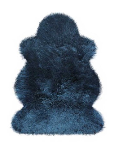 tappeto Shaun Lammfell 700 blu