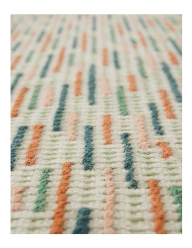tappeto moderno GAN Backstitch Busy Green