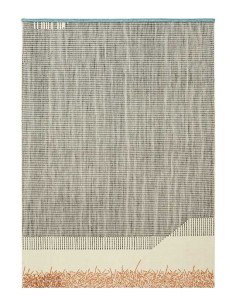 tappeto moderno GAN Backstitch Calm Brick