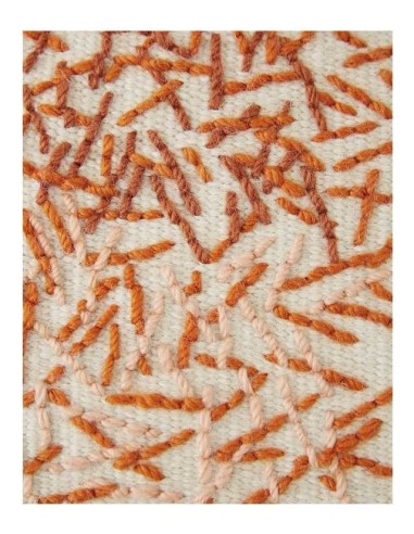 tappeto moderno GAN Backstitch Calm Brick