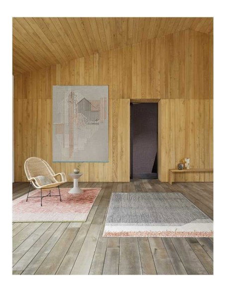 tappeto moderno GAN Backstitch Calm Brick