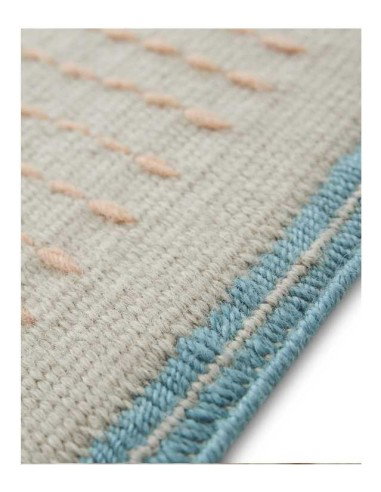 tappeto moderno GAN Backstitch Composition Brick