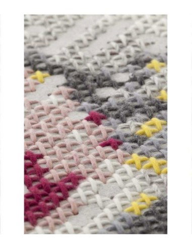 tappeto moderno GAN Canevas Flowers Big Natural