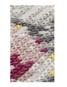 tappeto moderno GAN Canevas Flowers Mini Natural 2