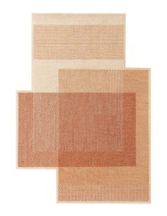 tappeto moderno GAN Canevas Geo Coral