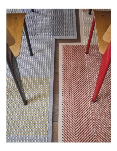 tappeto moderno GAN Canevas Geo Coral
