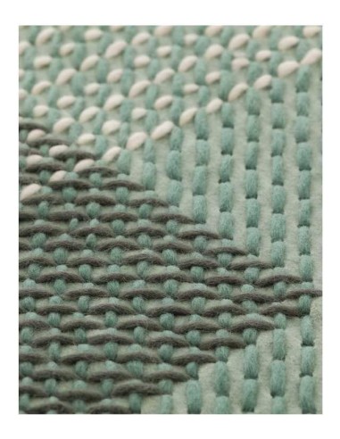 tappeto moderno GAN Canevas Geo Green