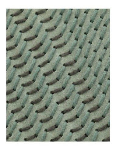 tappeto moderno GAN Canevas Geo Green