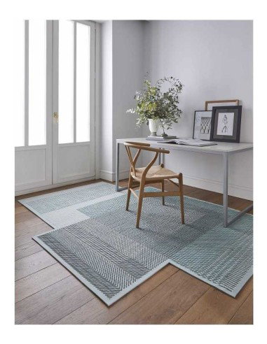 tappeto moderno GAN Canevas Geo Green