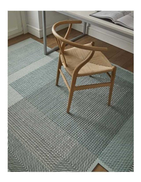 tappeto moderno GAN Canevas Geo Green
