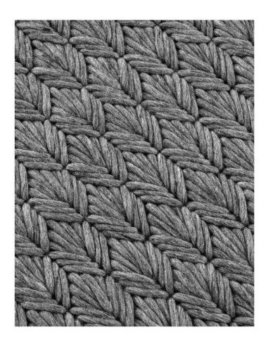 tappeto moderno GAN Chaddar Charcoal 