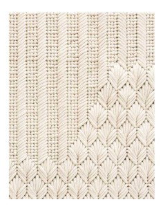 tappeto moderno GAN Chaddar White  2