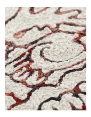 tappeto moderno GAN Chain Stitch Fenix Ginger