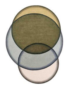 tappeto moderno GAN Crystal Neutral 