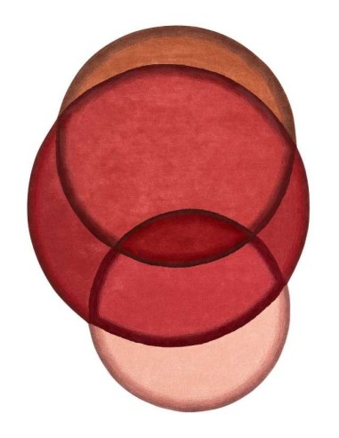 tappeto moderno GAN Crystal Red tappeto moderno GAN Crystal Red