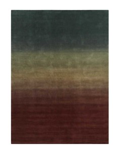 tappeto moderno GAN Degrade Petrol-Wine