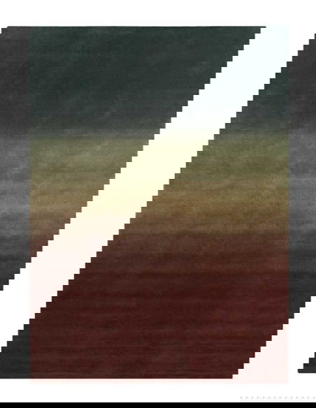 tappeto moderno GAN Degrade Petrol-Wine