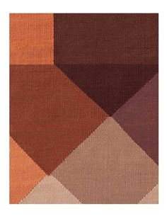 tappeto moderno GAN Diamond Kilim Orange-Wine  2