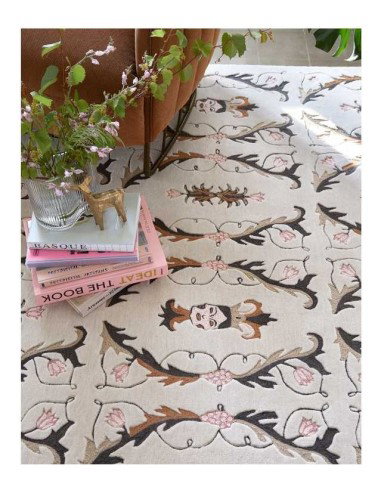 tappeto moderno GAN Dreams Medieval Faces Brown