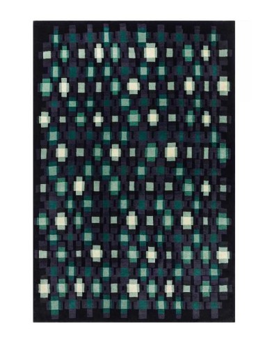 tappeto moderno GAN Echo Green 