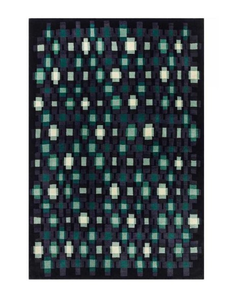 tappeto moderno GAN Echo Green 