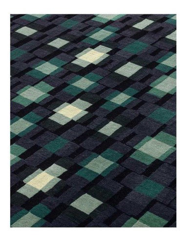 tappeto moderno GAN Echo Green 